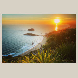 Dawn Patrol_Mount Maunganui Sunrise - AS Colour Kids Youth T shirt Design